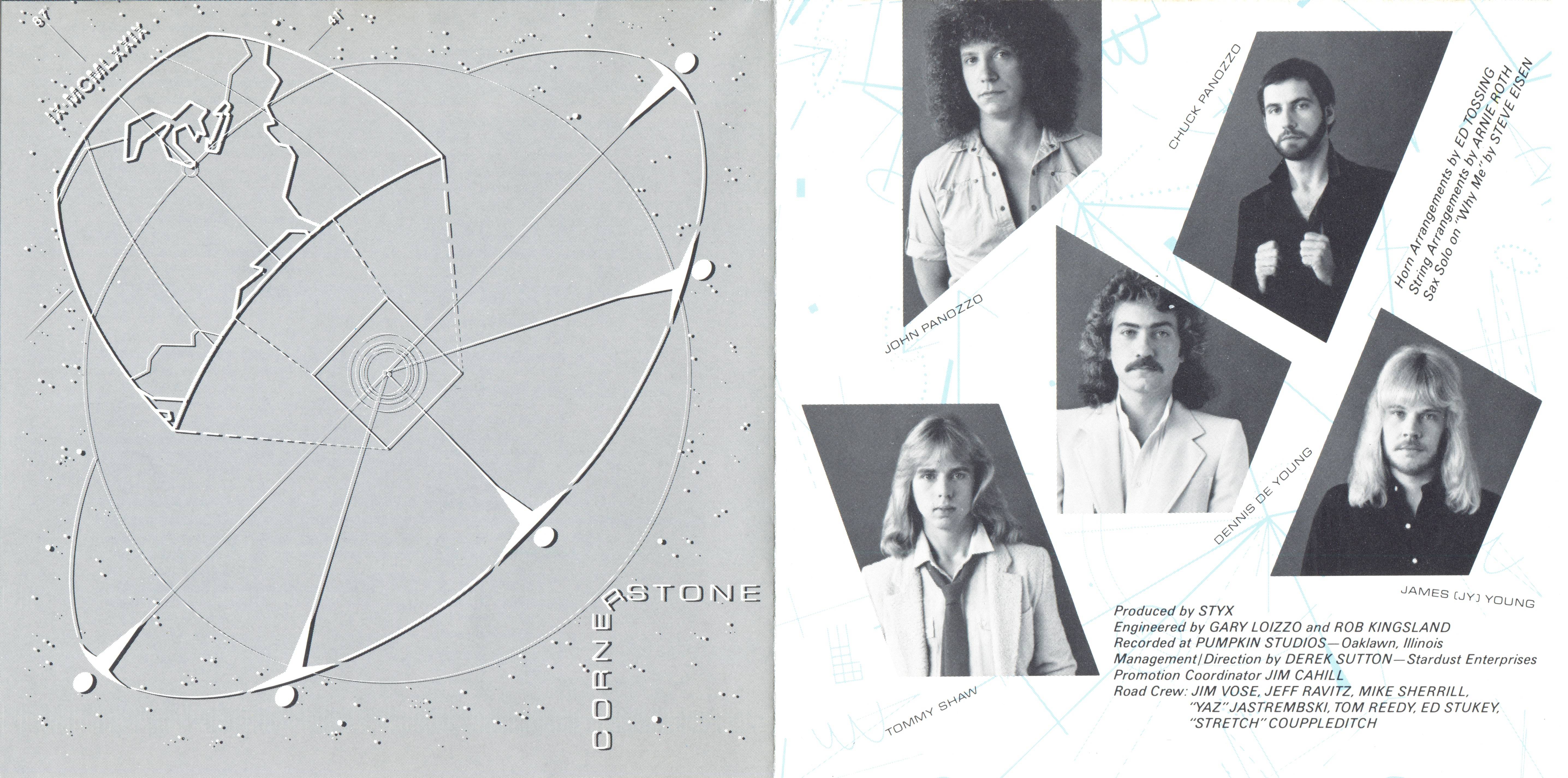 Styx  Cornerstone : Booklet